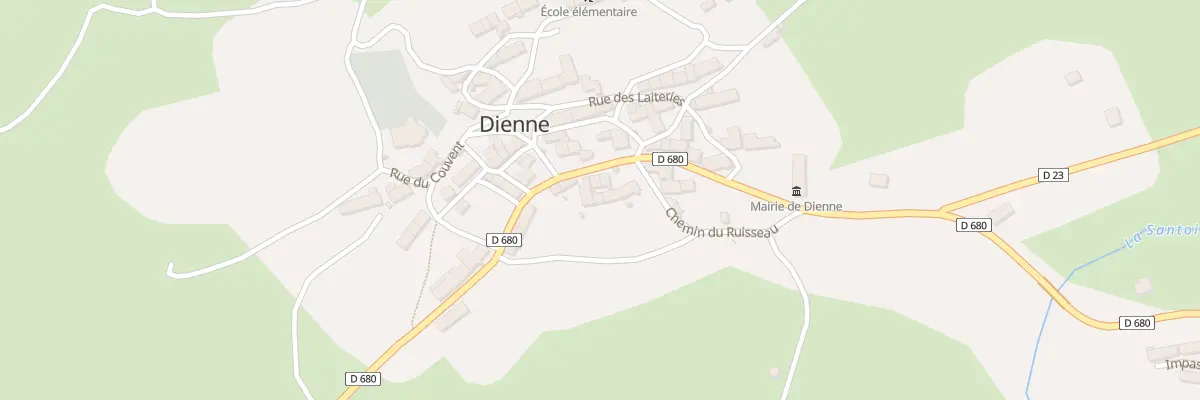 Plan du 5108 Le Bourg à Dienne