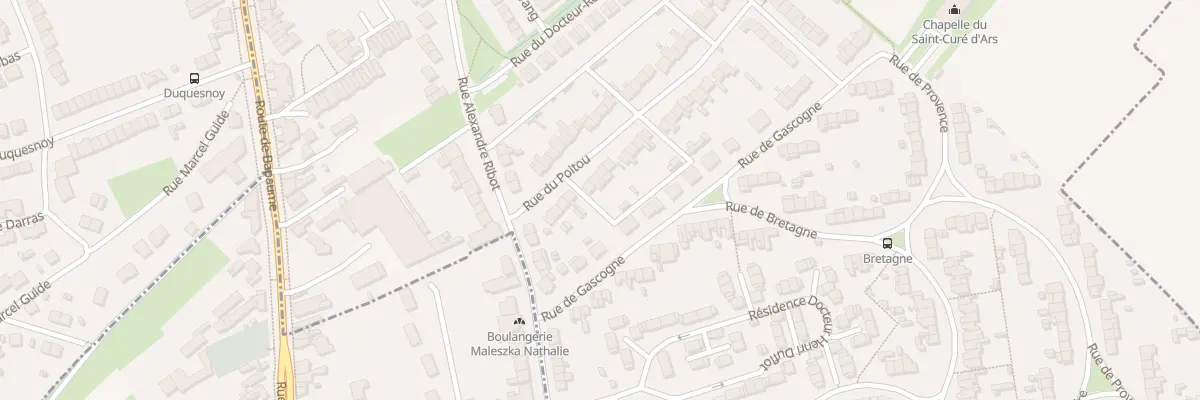 Plan du 31 Rue du Poitou à Arras