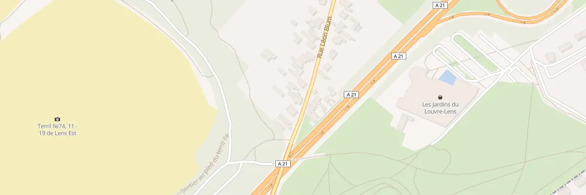 Plan du 84 Rue Léon Blum à Loos-en-Gohelle