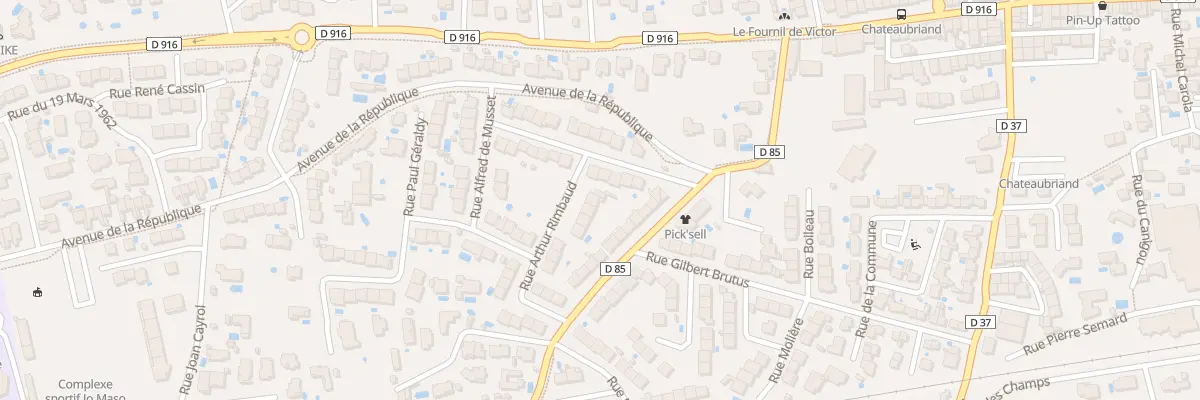 Plan du 20 Rue Rimbaud au Soler