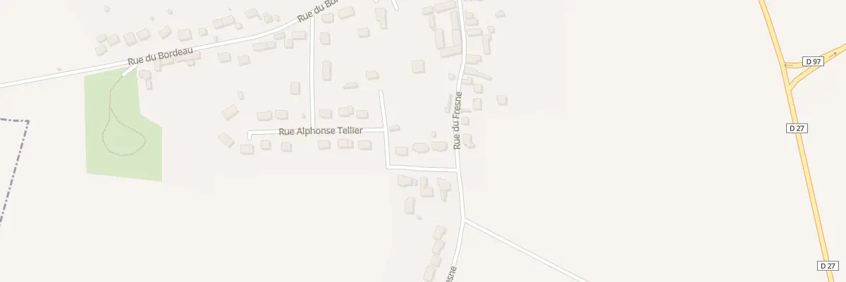 Plan du 4 Rue Alphonse Tellier à Iverny