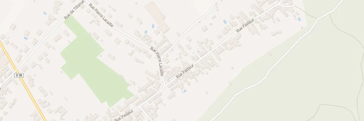 Plan du 404 Rue Pasteur à Saint-Sauveur