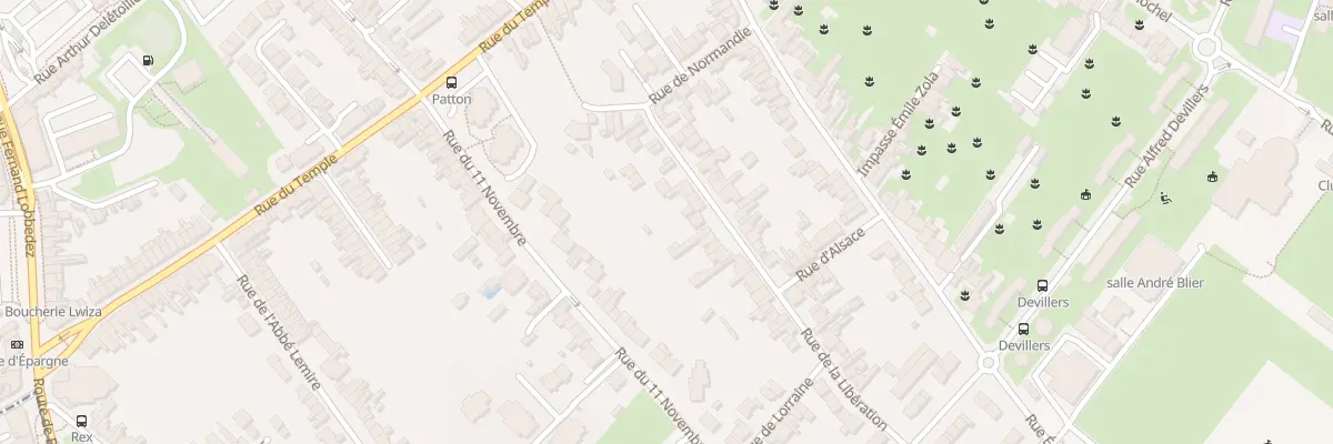 Plan du 26 Rue de la Libération à Arras