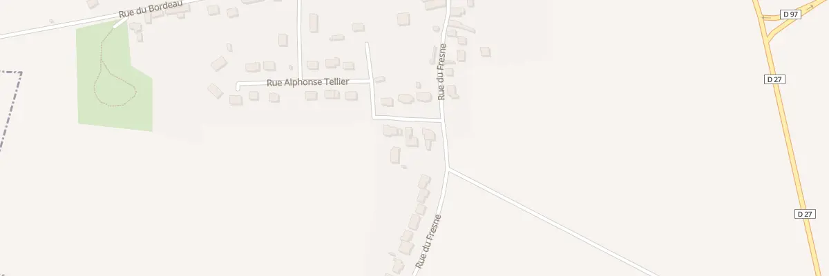 Plan du 3 Rue Alphonse Tellier à Iverny