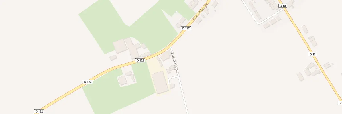 Plan du 26 Rue de la Lys à Steenwerck