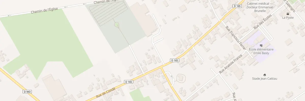 Plan du 60 Rue Conde à Loos-en-Gohelle