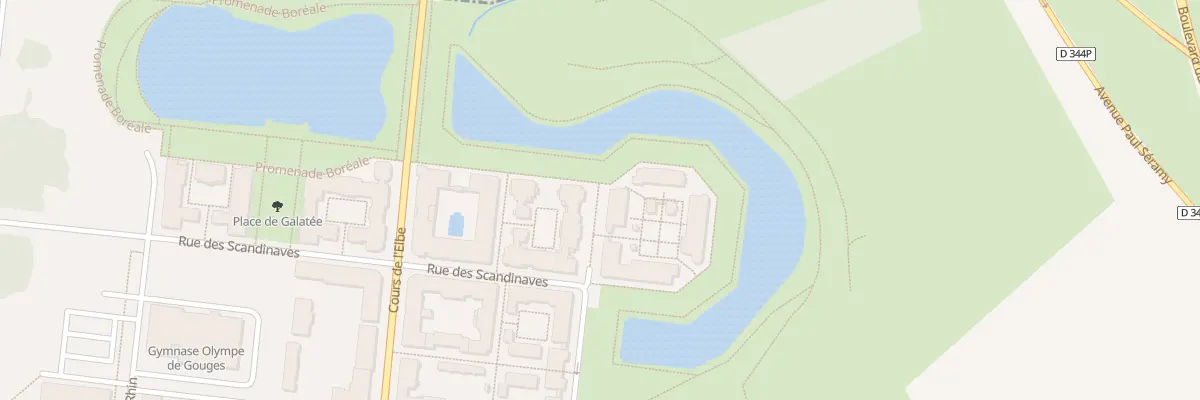 Plan du 25 Rue des Scandinaves à Serris