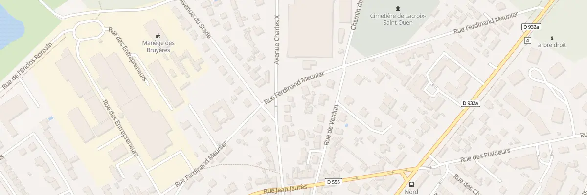 Plan du 10 Av Charles X à Lacroix-Saint-Ouen