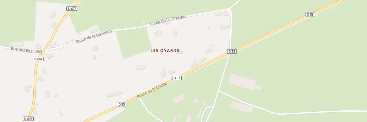 Plan du 57 Rte de la Chaux à Deneuille-les-Mines