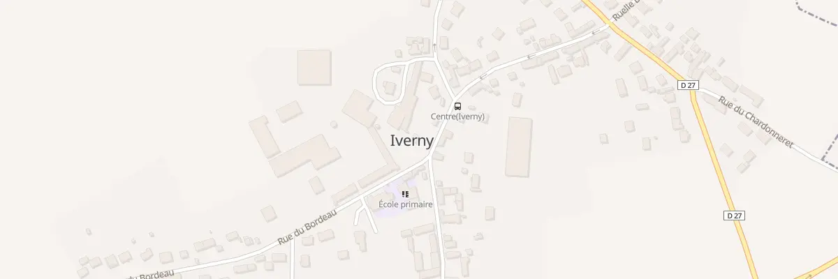 Plan du 1B Rue Fortière à Iverny