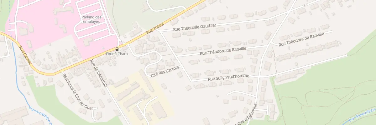 Plan du 2 Rue Theodore de Banville à Liévin