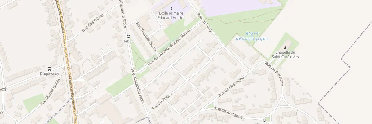 Plan du 18 Rue du Poitou à Arras