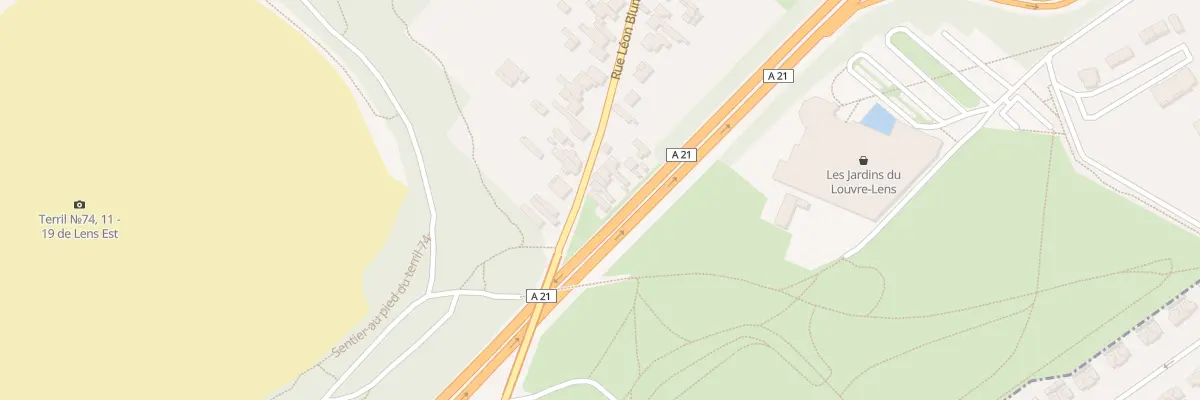 Plan du 89 Rue Léon Blum à Loos-en-Gohelle