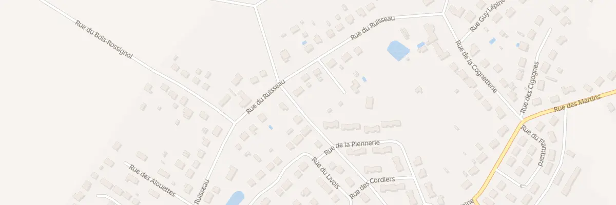 Plan du 504 Rue du Ruisseau à Amilly