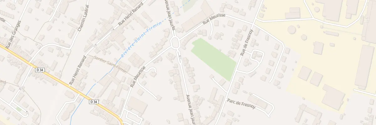 Plan du 26 Av Jean Jaurès à Roye