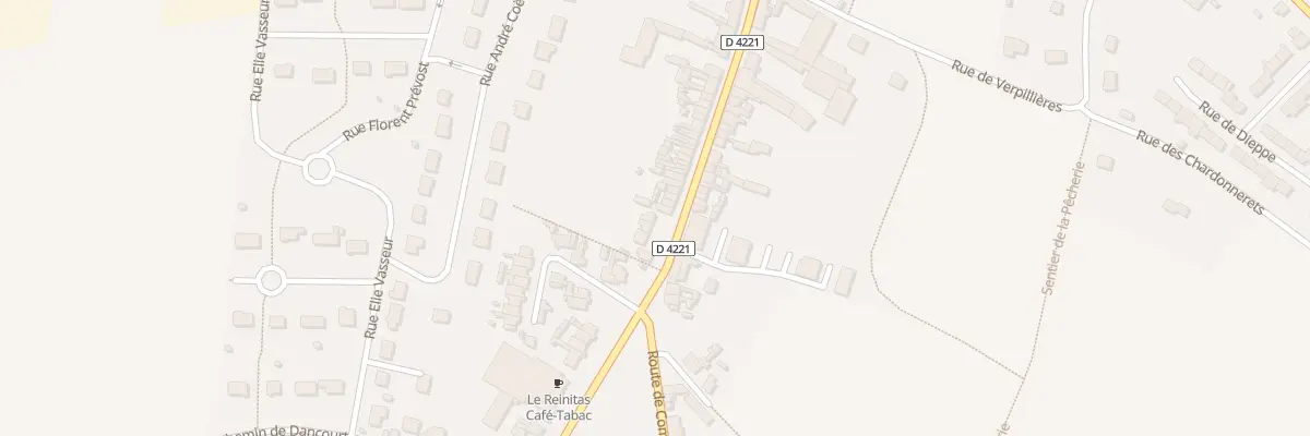 Plan du 154T Rue Saint-Gilles à Roye