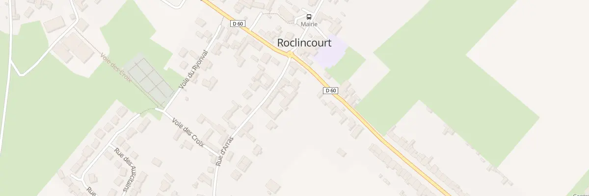 Plan du 5 Rue d’Arras à Roclincourt