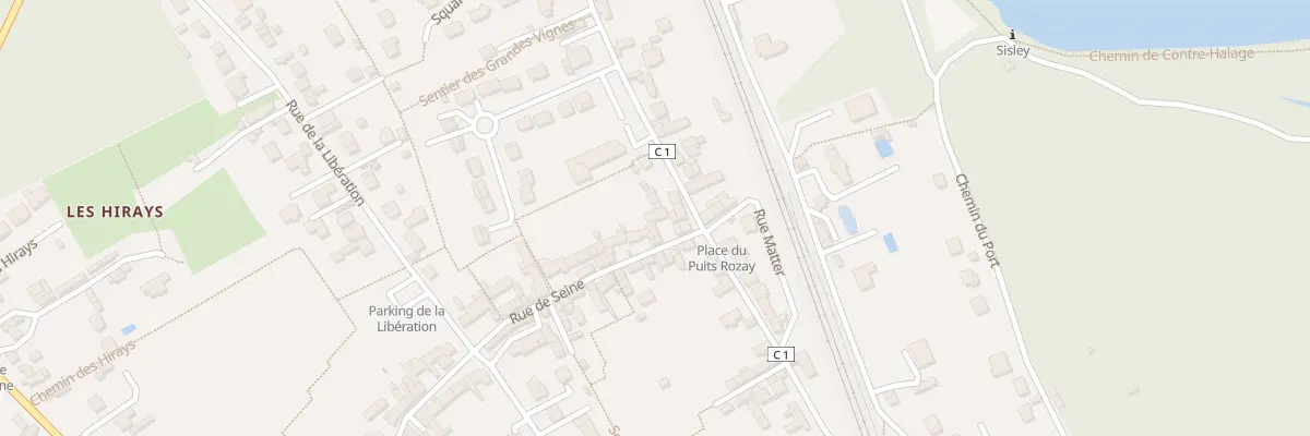Plan du 79 Rue de Seine à Moret-Loing-et-Orvanne