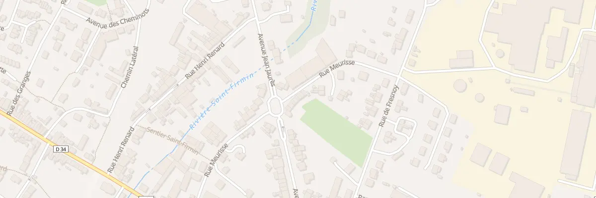 Plan du 30 Rue Meurisse à Roye