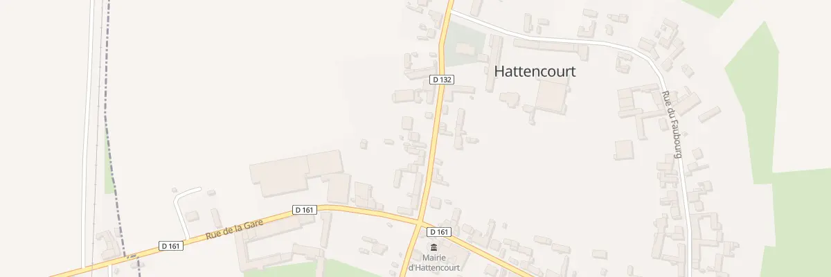 Plan du 15 Gr Grande Rue à Hattencourt