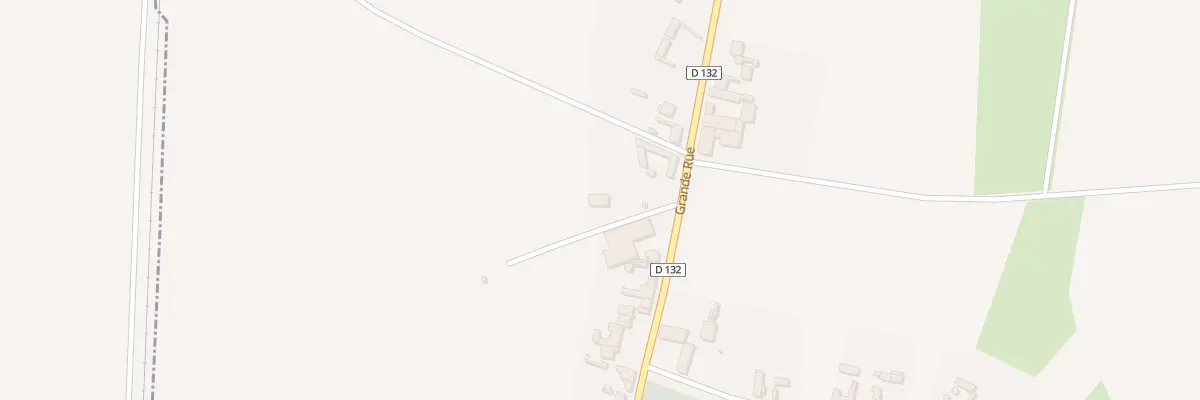 Plan du 4 Che de Fouquescourt à Hattencourt