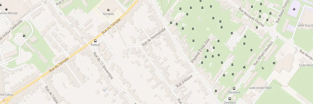 Plan du 11 Rue de la Libération à Arras