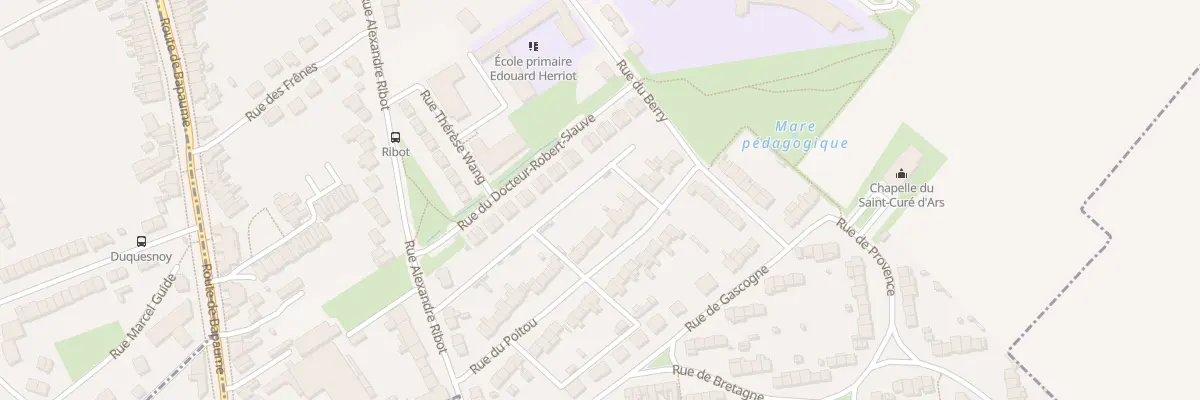 Plan du 14 Rue du Poitou à Arras