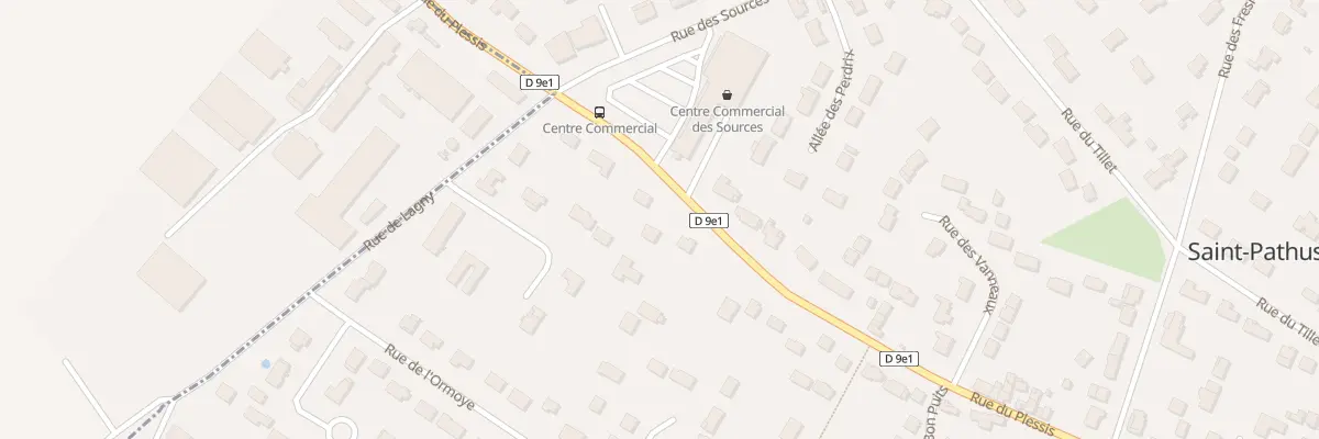 Plan du 33 Rue du Plessis à Saint-Pathus