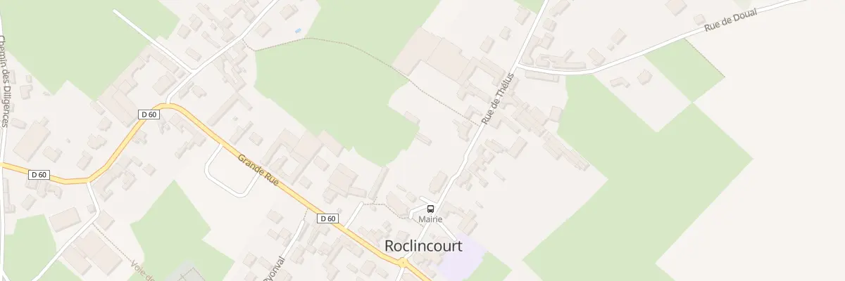 Plan du 5B Rue de Thélus à Roclincourt