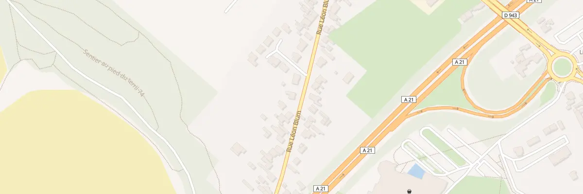 Plan du 42 Rue Léon Blum à Loos-en-Gohelle