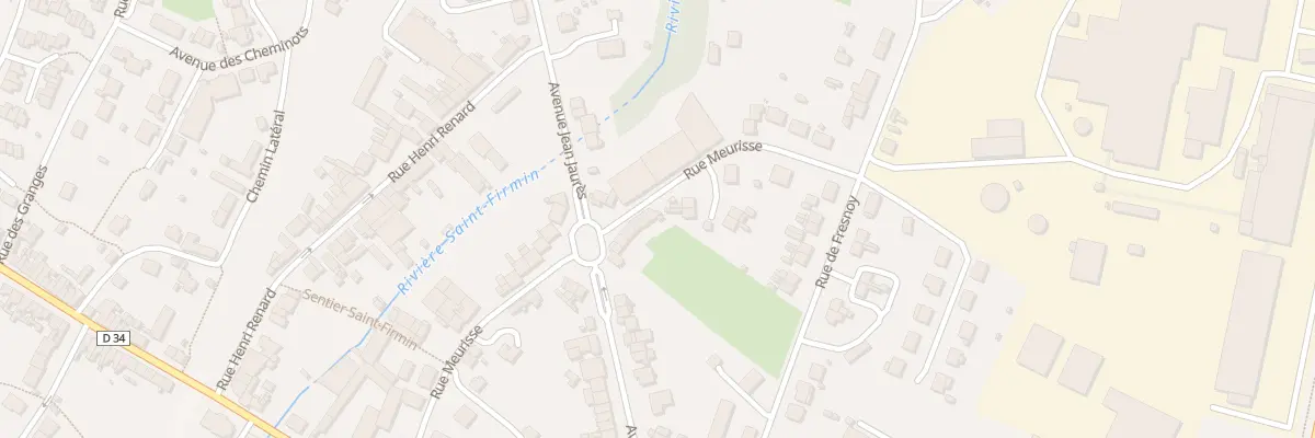 Plan du 36 Rue Meurisse à Roye