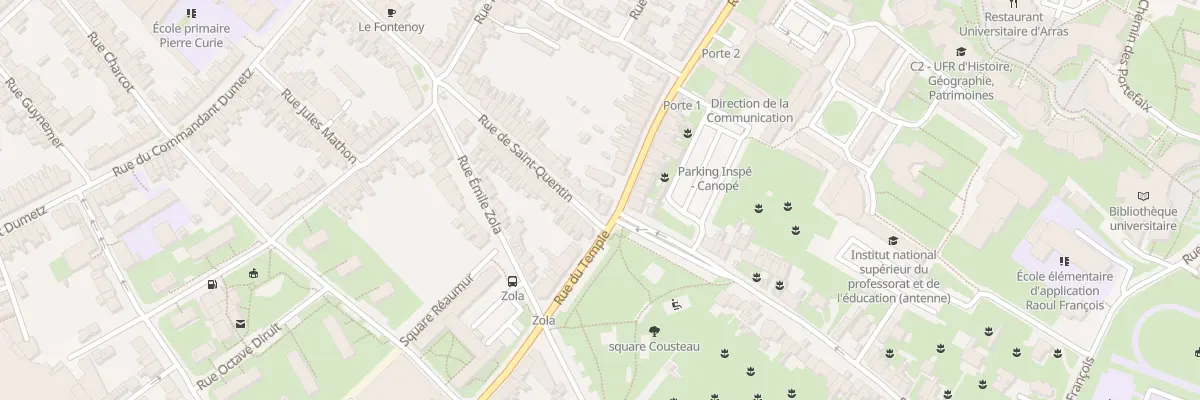 Plan du 115 Rue de Saint - Quentin à Arras