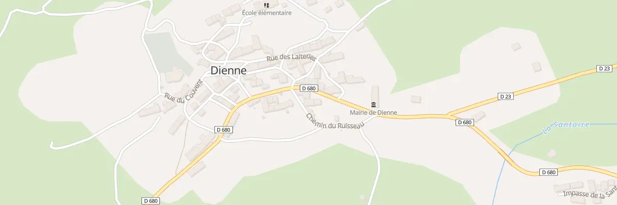 Plan du 5103 Le Bourg à Dienne