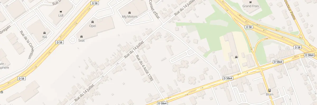 Plan du 69 Rue du 14 Juillet à Liévin