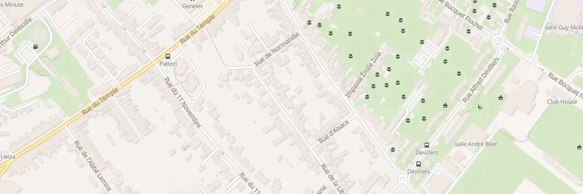 Plan du 17 Rue de la Libération à Arras