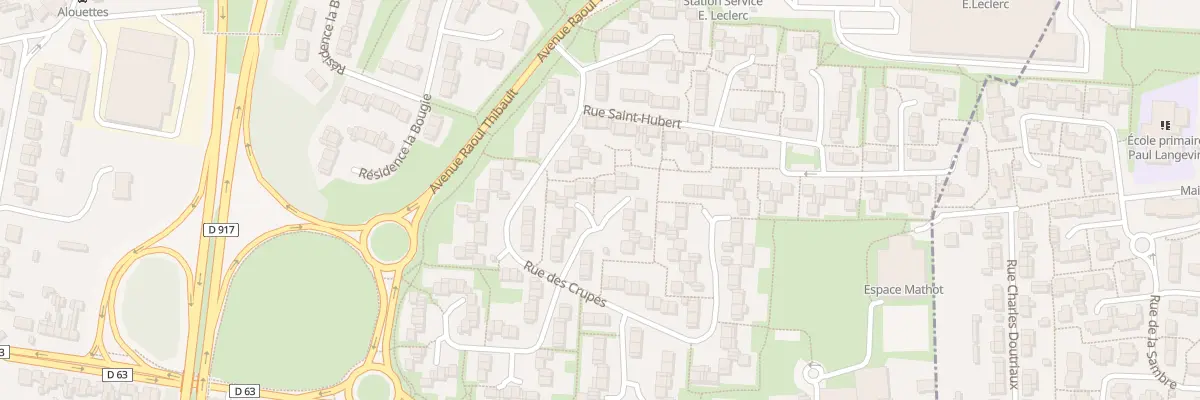 Plan du 22 Rue du Hameau des Grives à Saint-Nicolas