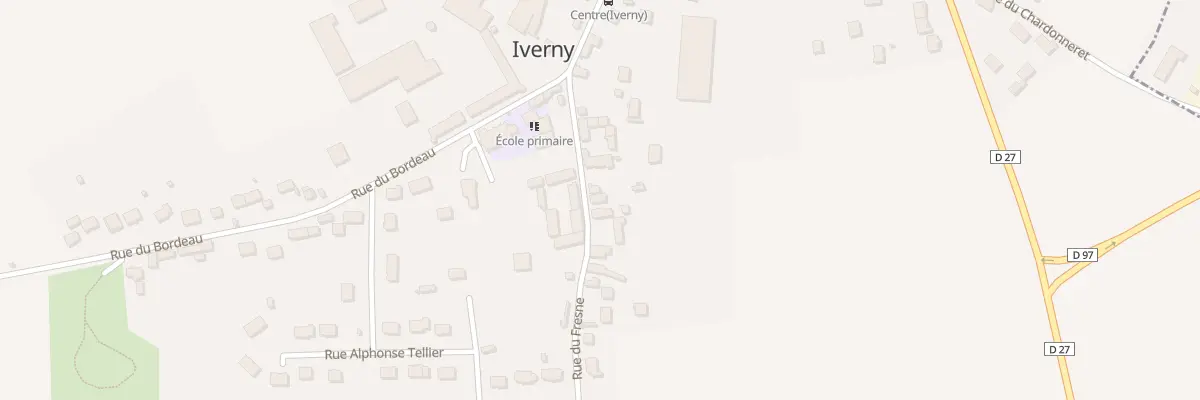 Plan du 19 Rue du Fresne à Iverny