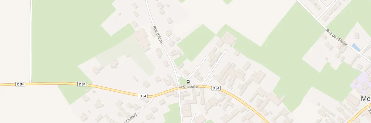 Plan du 4 Rue d’Arras à Mercatel