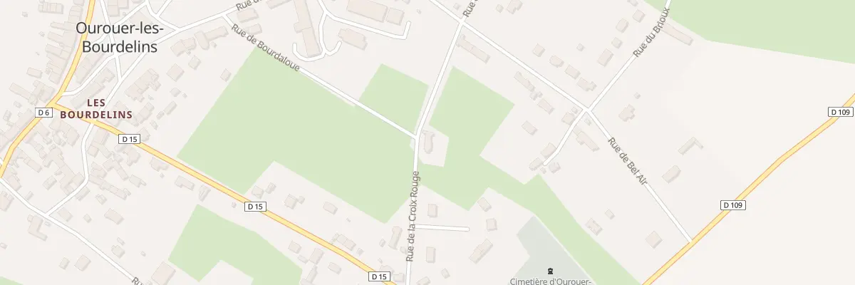 Plan du 7 Rue de la Croix Rouge à Ourouer-les-Bourdelins