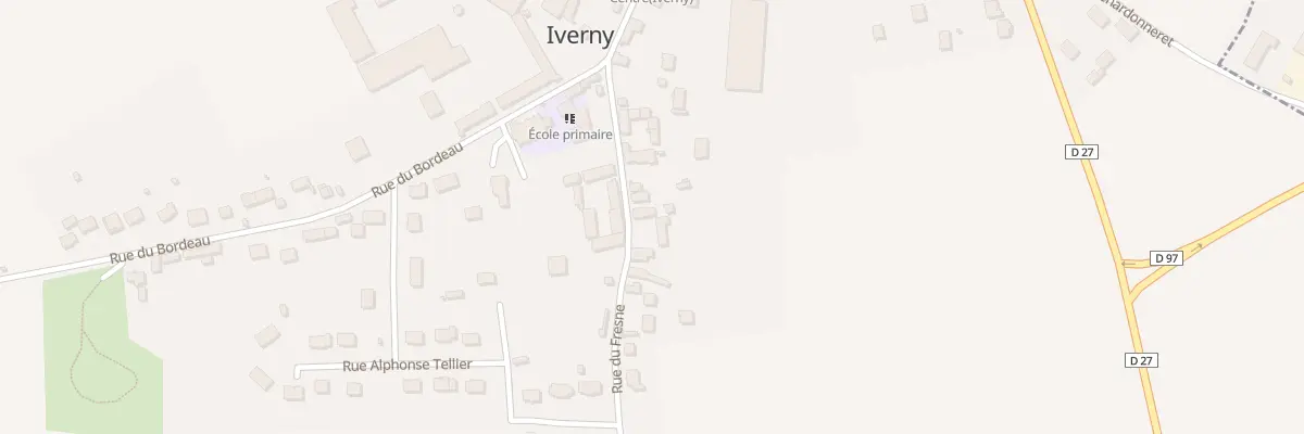 Plan du 21 Rue du Fresne à Iverny