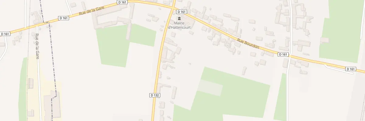 Plan du 9 Rue de Fresnoy à Hattencourt