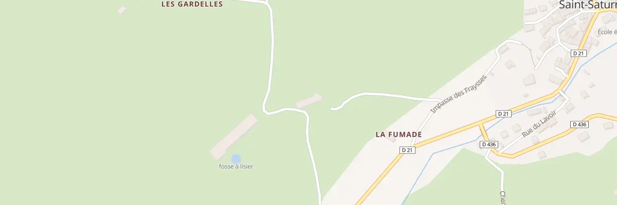 Plan du 5195 Les Gardelles à Saint-Saturnin