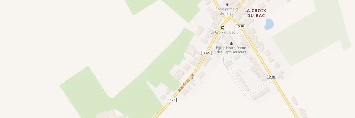 Plan du 15B Rue de la Lys à Steenwerck