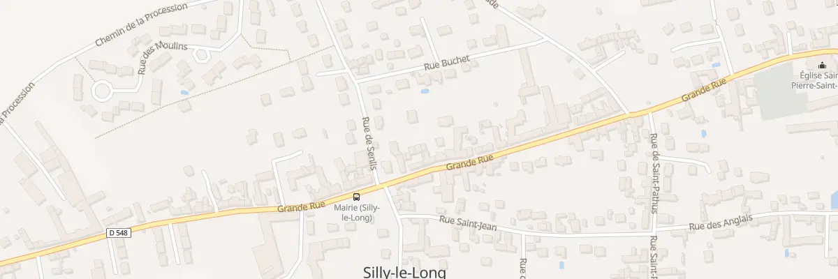 Plan du 61 Grande Rue à Silly-le-Long