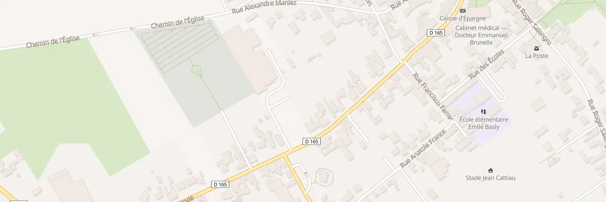 Plan du 50 Rue Conde à Loos-en-Gohelle