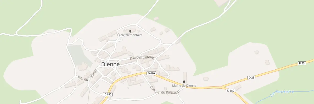 Plan du 5052 Le Bourg à Dienne