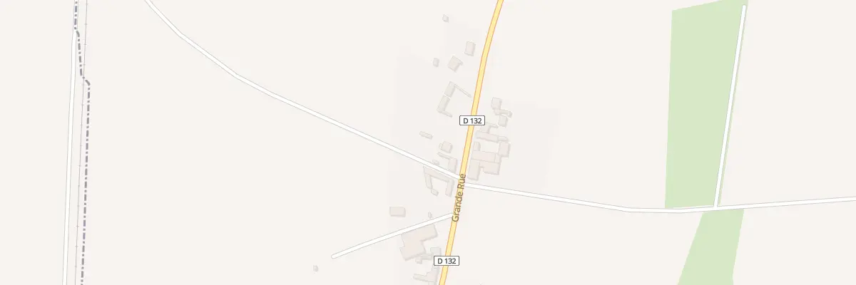 Plan du 45 Gr Grande Rue à Hattencourt