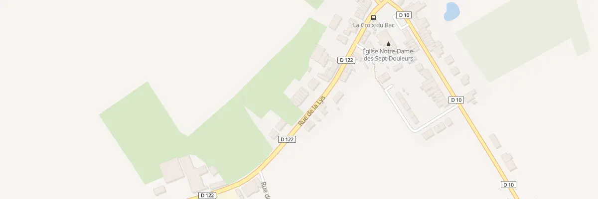 Plan du 23 Rue de la Lys à Steenwerck