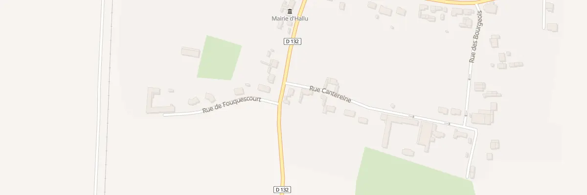 Plan du 15 Rue Cantereine à Hallu