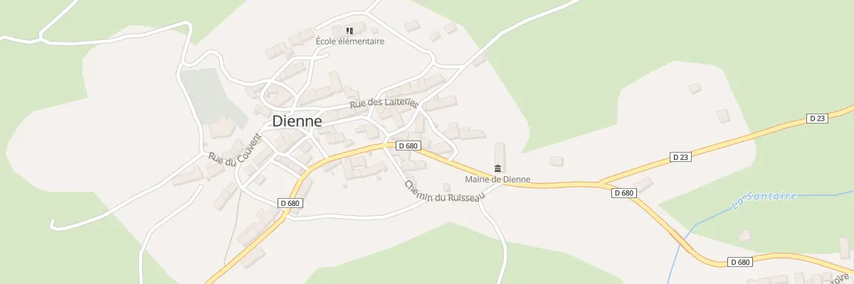 Plan du 5042 Le Bourg à Dienne